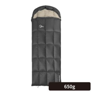 天光羽絨睡袋650g-OB22604焦糖紅│OB22642時尚灰