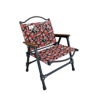 Z1軍風折疊椅-OB20839紅迷彩
