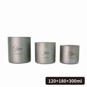 鈦系列-雙層隨行鈦杯套組-120/180/300ml-OB27357