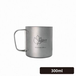 鈦系列雙層隨行杯附手把-OB27364-300ml
