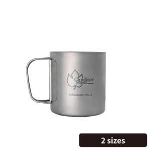 雙層隨行鈦杯附手把-OB27364 300ml│OB27371 375ml