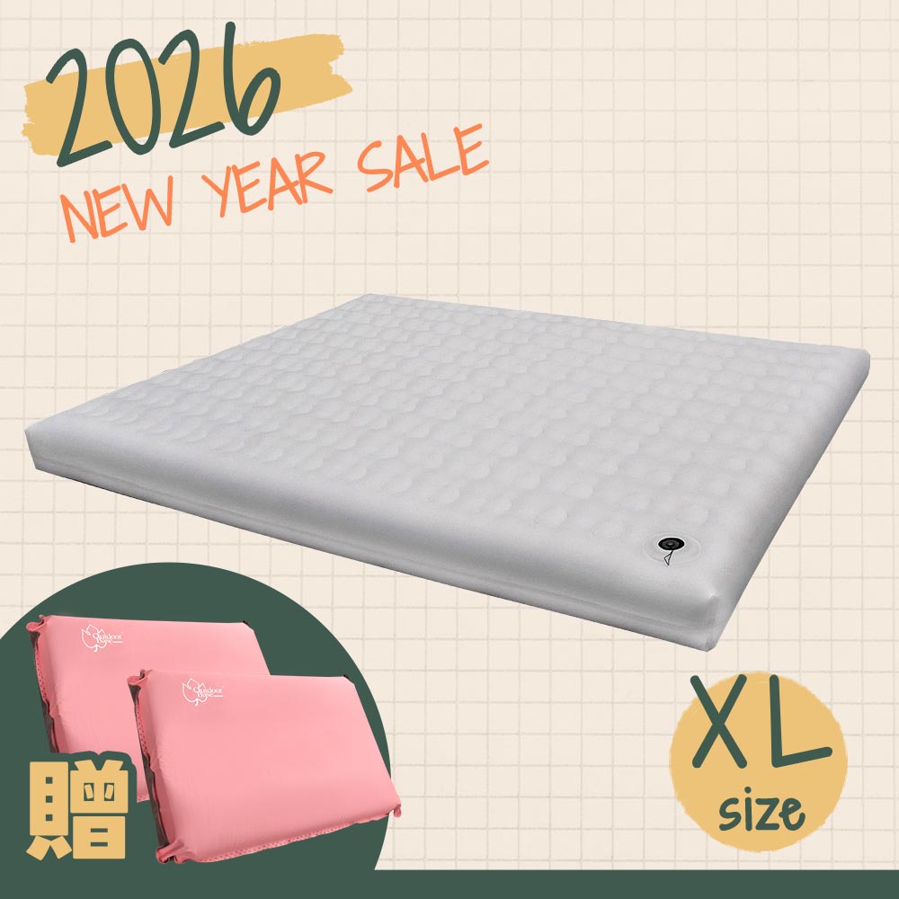 歡樂時光頂級充氣床墊XL 送充氣枕2顆-OB23762+OB22949
