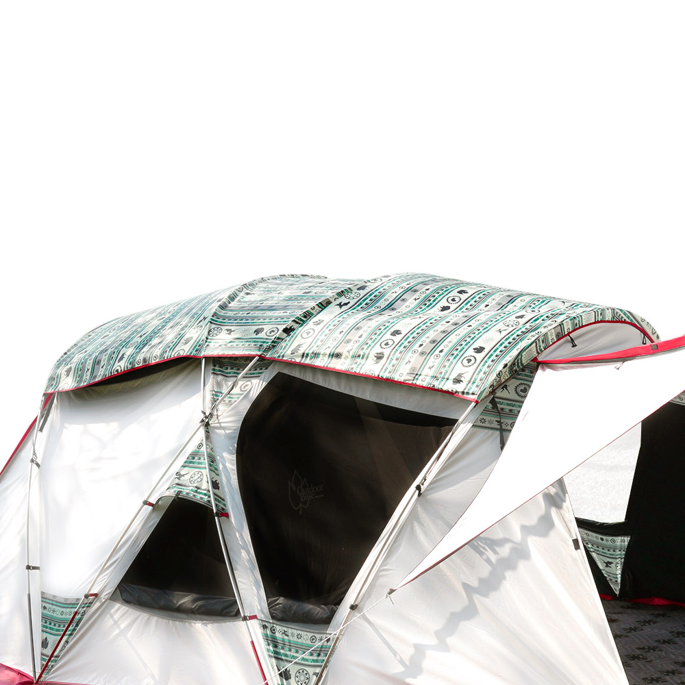 彩繪天空家庭帳【贈專用地布+地席】一房一廳帳-OB23069+OB23137+OB22529:圖片 2